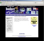 Budget Signs and Graphics website