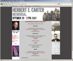 Herb Carter Memorial website