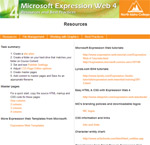 Expression Web 4 tutorial