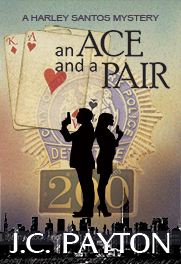 Book cover design of an Ace and a Pair